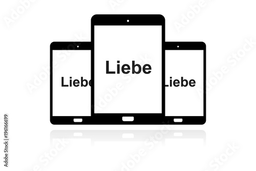 Tablet Banner - Liebe