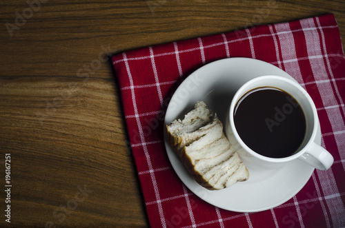 black coffee and sasemi cookie photo