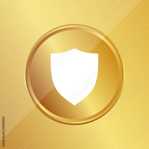 Gold Medaille - Schild