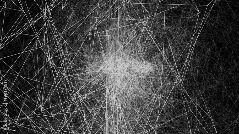 Abstract minimalistic fractal background animation Abstract minimalistic fractal background animation