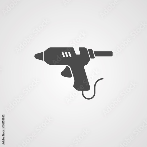 Glue gun icon