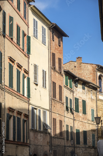 Siena, Italy: historic buildings © Claudio Colombo