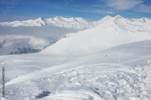 Ski resort Gudauri in Georgia Caucasus mountains © Edijs Palens
