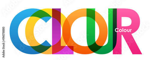 COLOUR Colourful Letters Icon