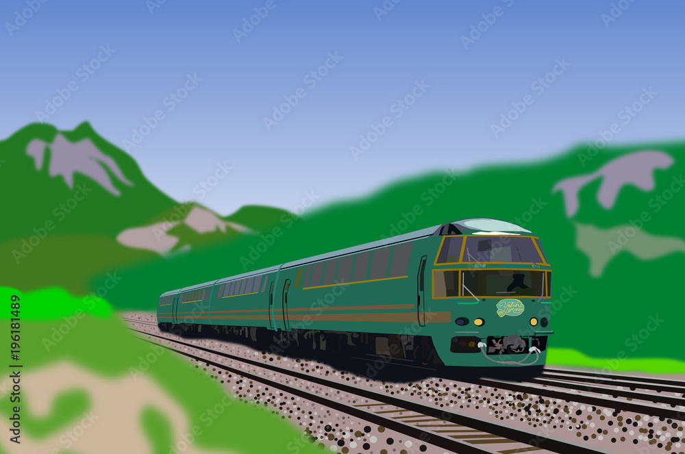 九州の特急列車イラストstock Illustration Adobe Stock 九州の特急列車イラストstock Illustration Adobe Stock