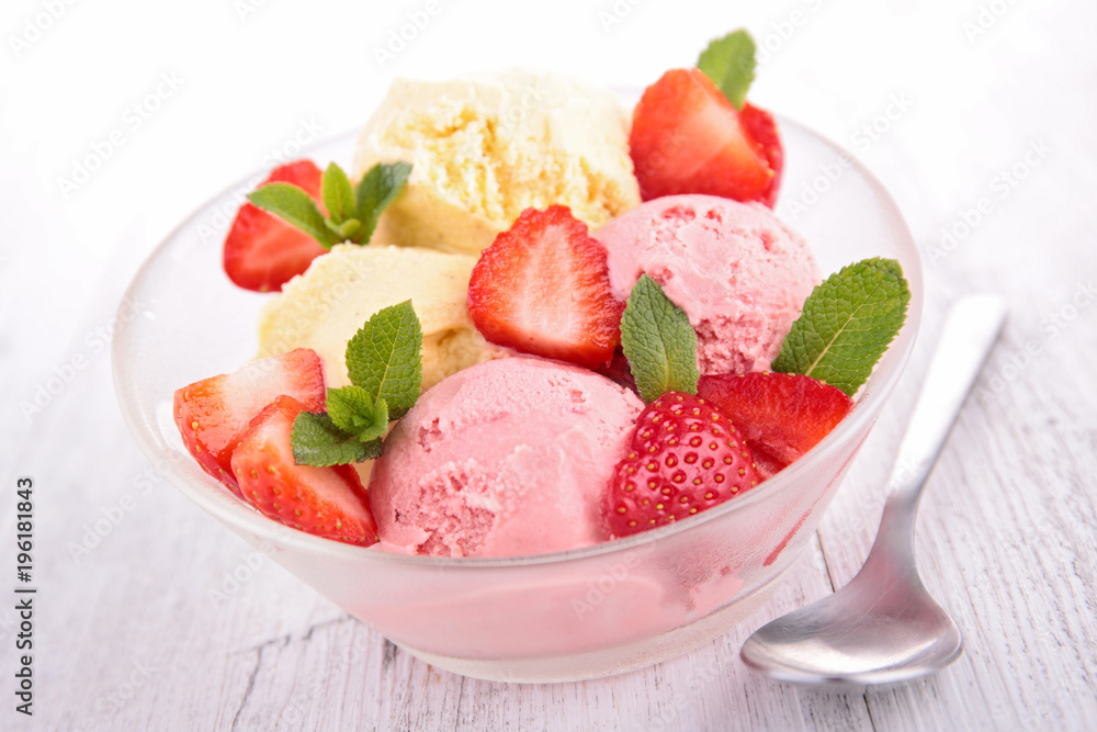 bowl of ice cream bowl of ice cream