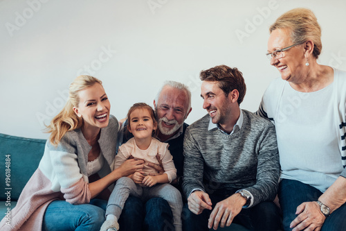 Tablou pe pânză The love of a family is the greatest blessing