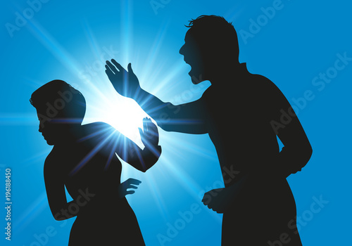 Violence - agression - viol - femme - violence conjugale - victime - gifle - dispute - jalousie couple