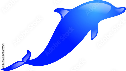 Dolphin Vector Graphic Design