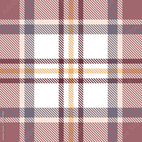 Seamless tartan plaid pattern. Checkered fabric texture background.