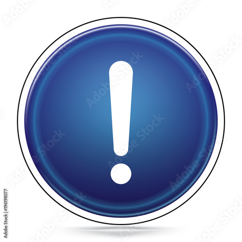 International General Mandatory Action Symbol, Blue warning icon isolated on white background, Attracting attention, Compulsory, Control, practice, Security first sign, Vector, EPS10