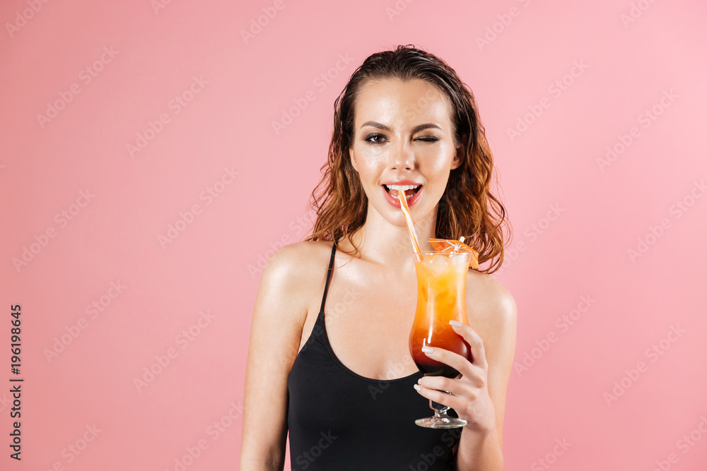Fashion portrait of a beautiful young woman Fashion portrait of a beautiful young woman