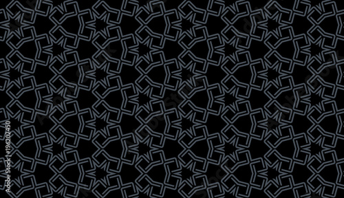 Seamless pattern of gray and black shades