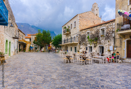 Fototapeta Naklejka Na Ścianę i Meble -  Areopoli, the traditional village of Mani in Peloponnese Greece.