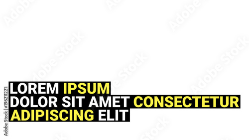 Slide in Highlighted Captions