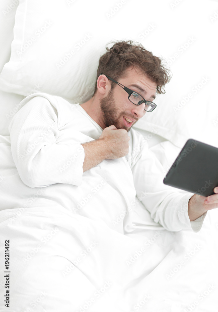 background image . modern man with digital tablet background image . modern man with digital tablet