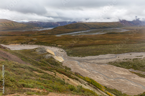 Fototapeta Naklejka Na Ścianę i Meble -  Scenic Denali National Park Alaska Landscape