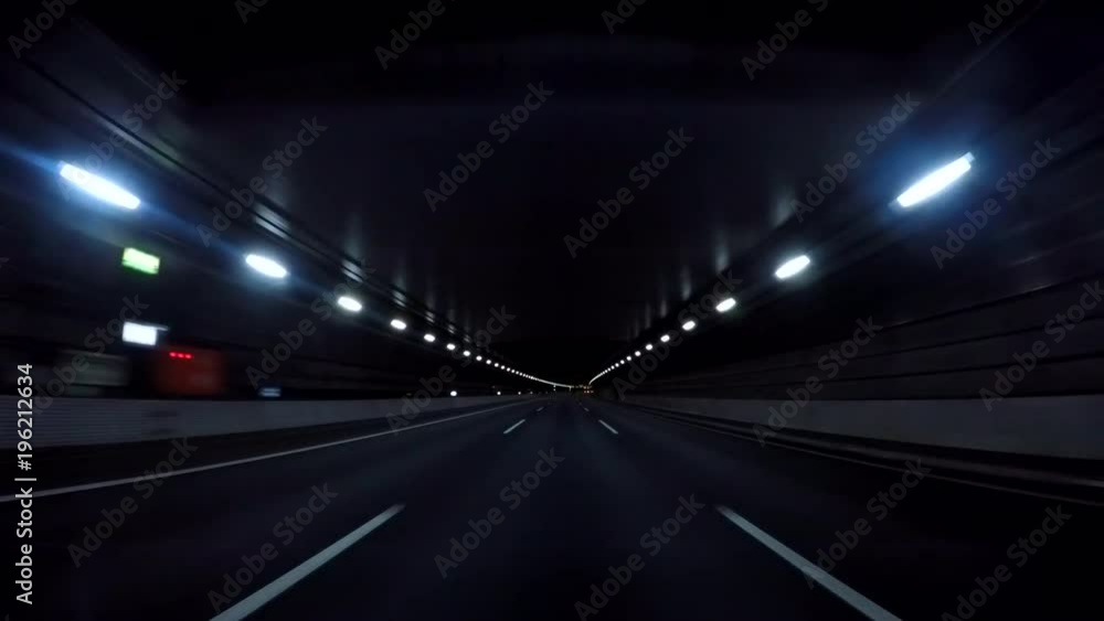 Highway Driving at night