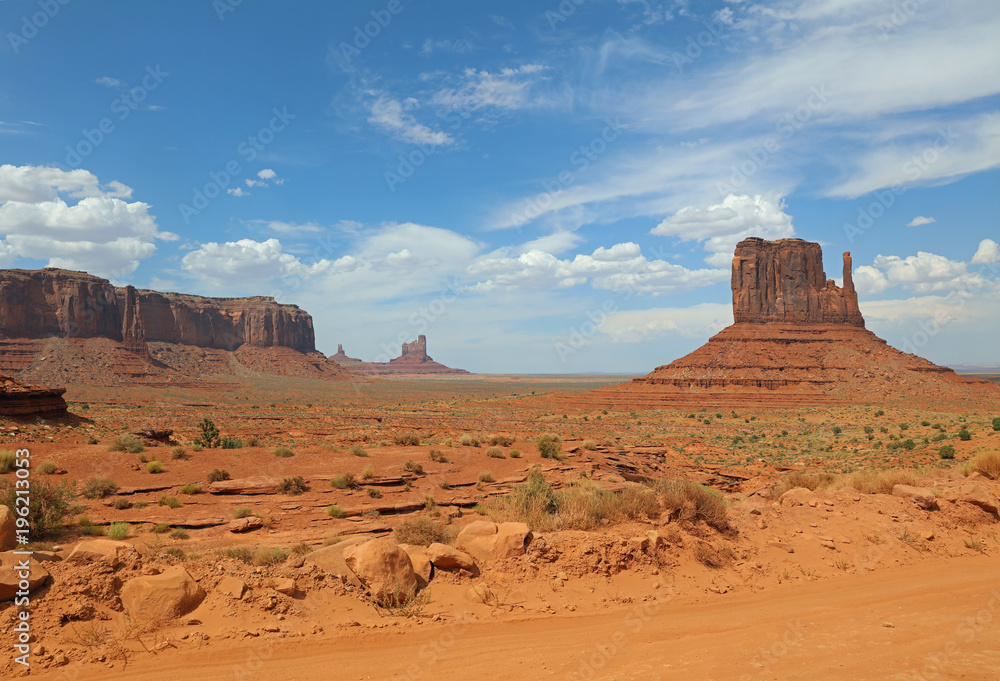 Rock Formation in Monument Valley in Arizona. USA Rock Formation in Monument Valley in Arizona. USA