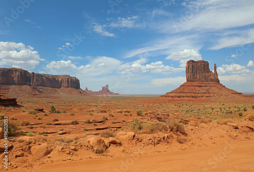 Rock Formation in Monument Valley in Arizona. USA