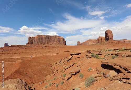 Rock Formation in Monument Valley in Arizona. USA