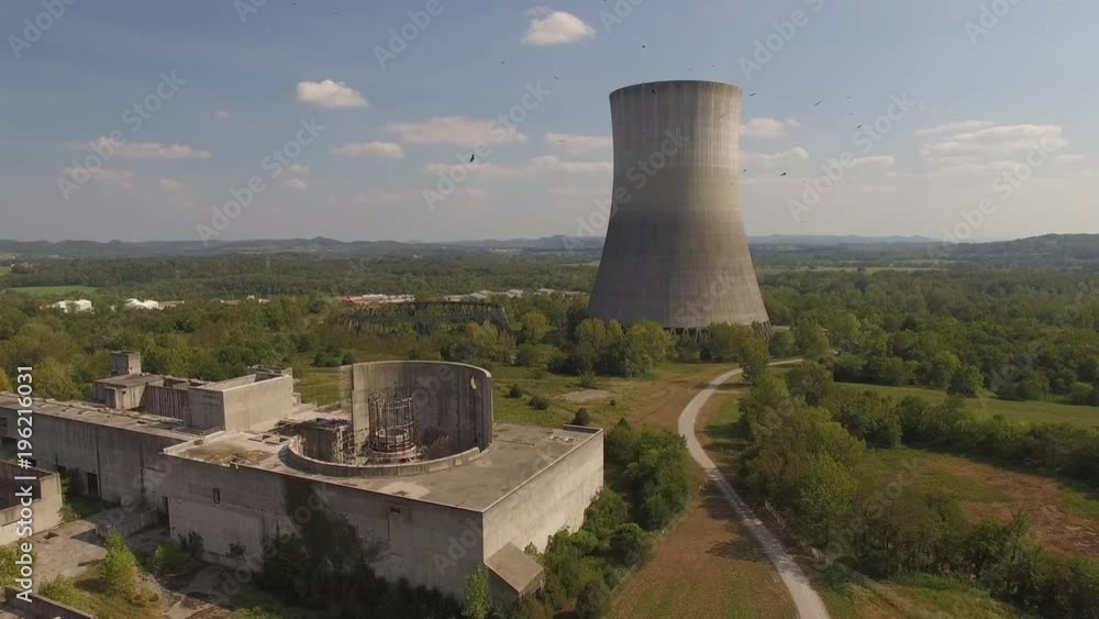 Abandoned Nuclear Power Plant With Vultures Abandoned Nuclear Power Plant With Vultures