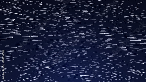 star trail galaxy in stunning night