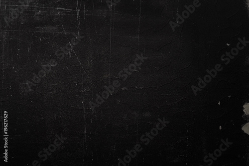 Textured black grunge background photo