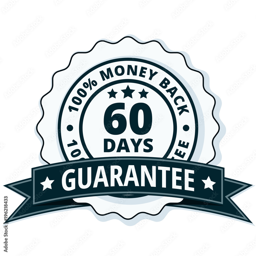 60 Days Money Back illustration 60 Days Money Back illustration