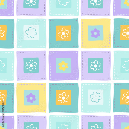 Cute seamless vector pattern. The pattern can be repeated without any visible seams