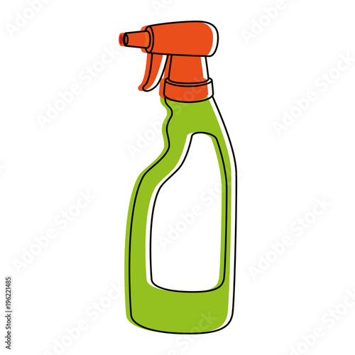 household cleaning product spray bottle