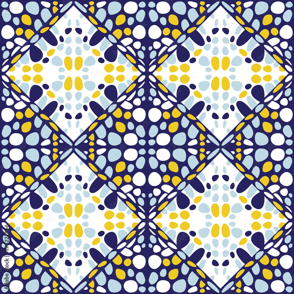 Abstract seamless pattern of spots. Geometric texture. Abstract seamless pattern of spots. Geometric texture.