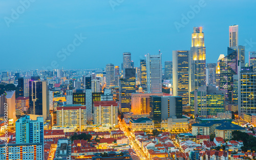 Singapore city view from above, Singapore © Rastislav Sedlak SK