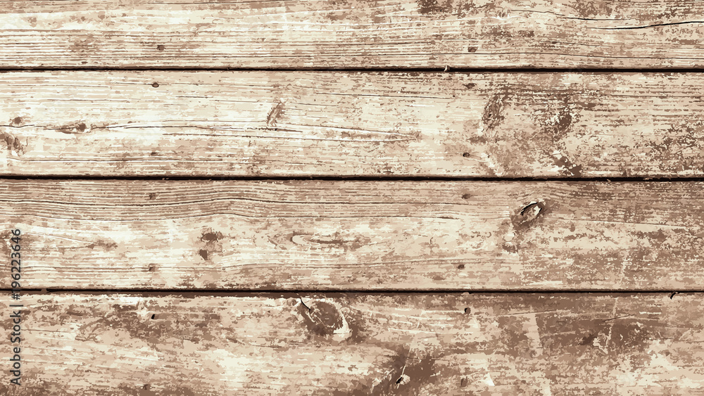 Naklejka premium Wooden Vector Background