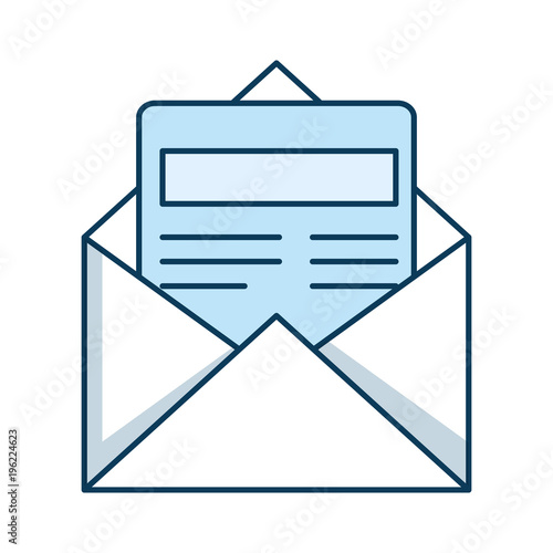 envelope mail isolated icon