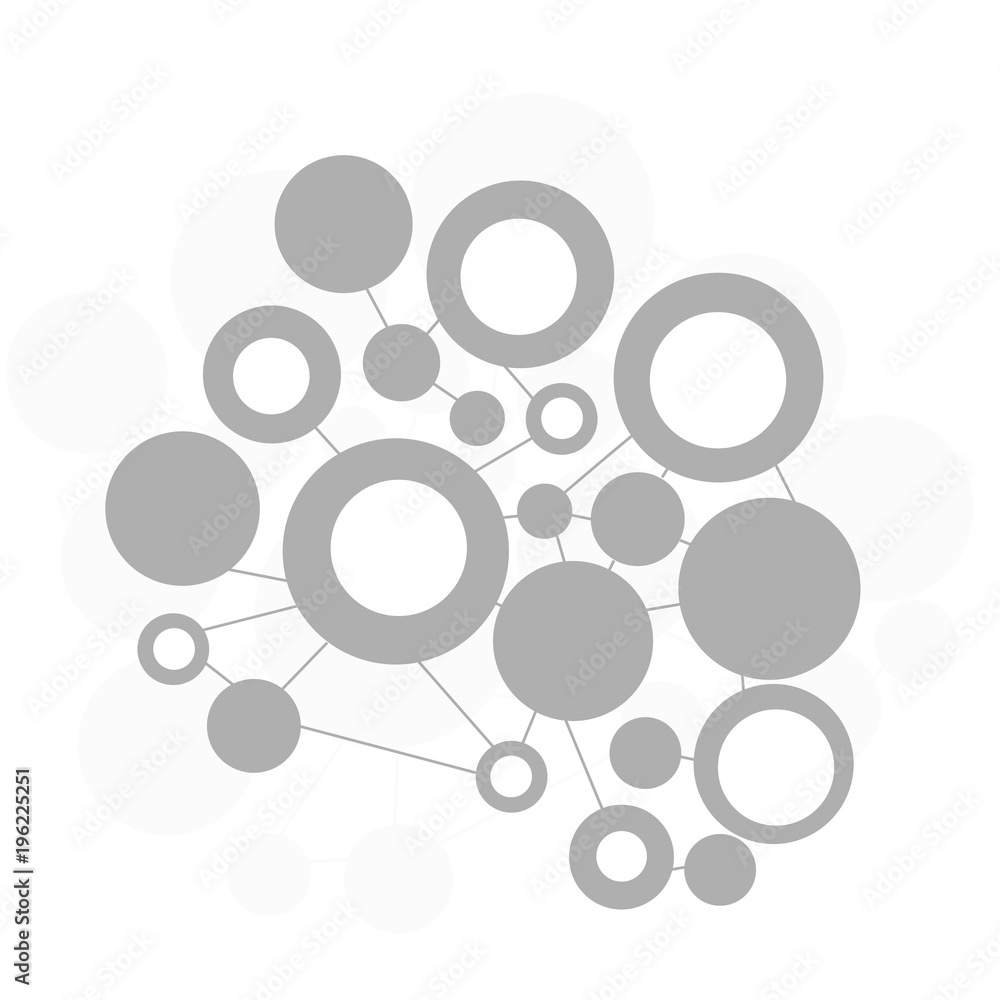 Abstract Connections vector icon. Social Network Symbol. idea concept. Abstract Connections vector icon. Social Network Symbol. idea concept.