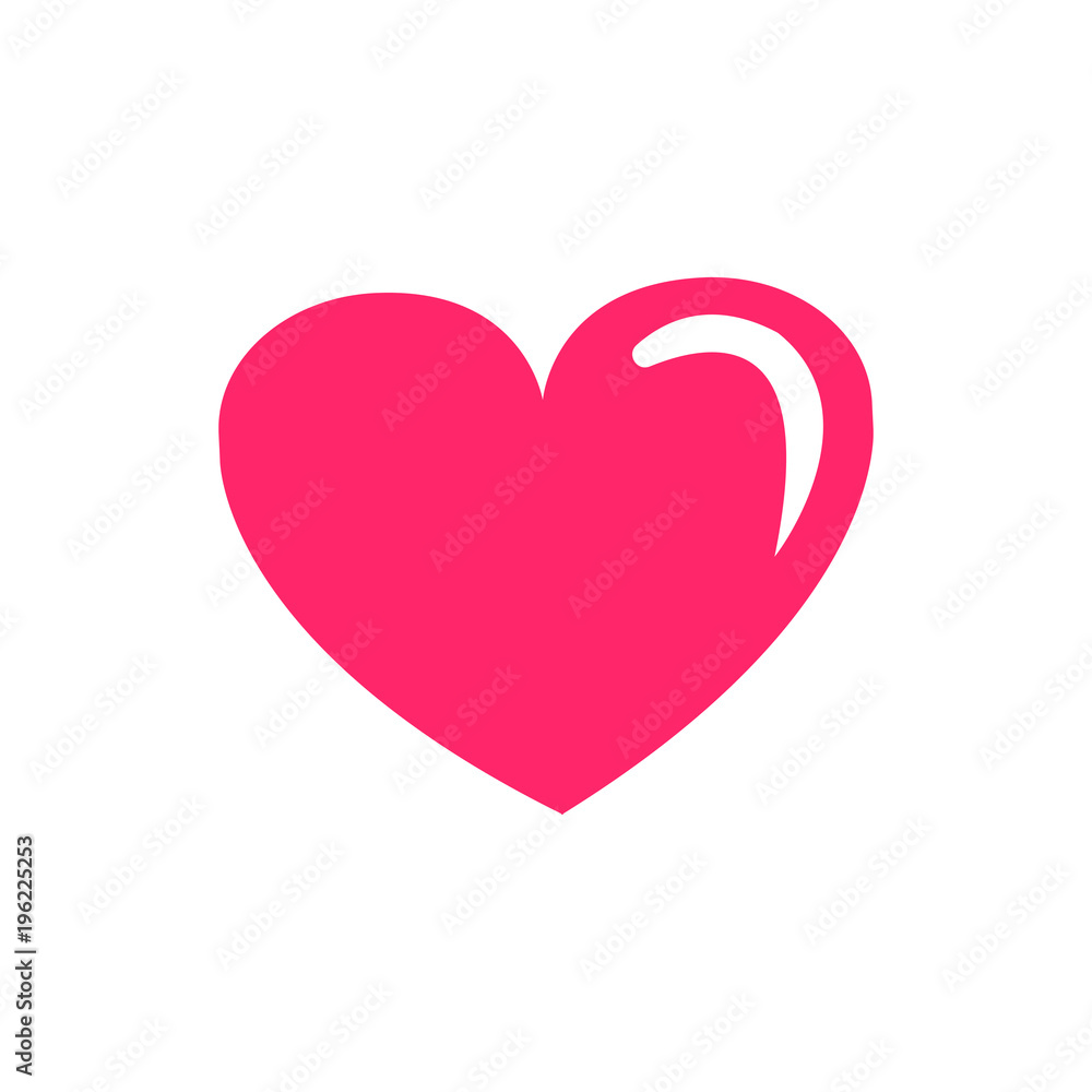 cute heart design icon. love concept. valentine day. vector illustration cute heart design icon. love concept. valentine day. vector illustration