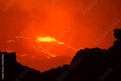 Erta Ale volcano Danakil depression Ethiopia
