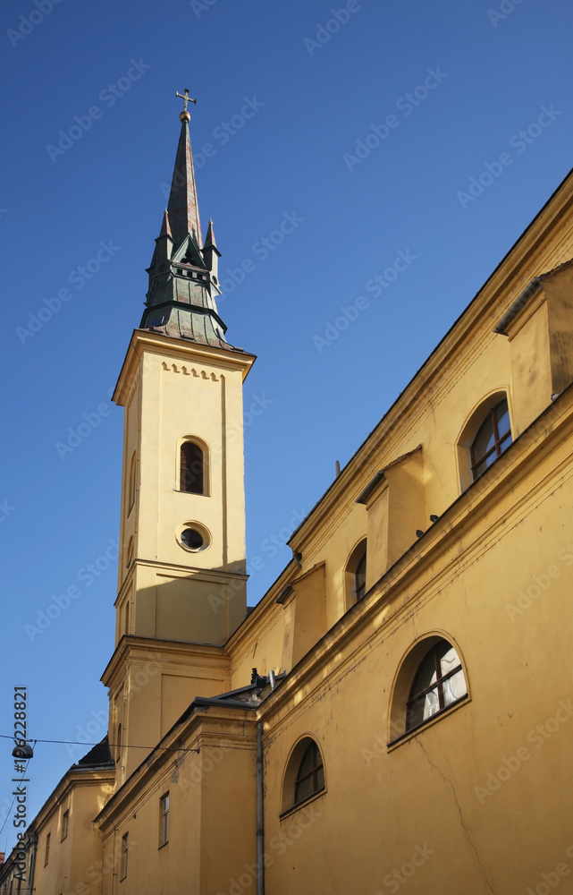 Church of St. Mary Magdalene in Brno. Czech republic