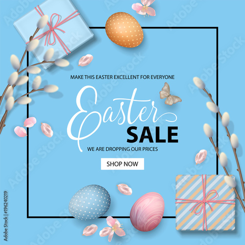 Easter Holiday Background