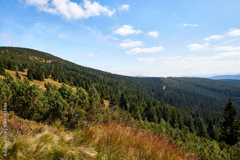 view from mountains in National Park Krkonose view from mountains in National Park Krkonose
