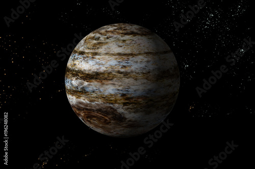 Fototapeta Naklejka Na Ścianę i Meble -  Planet Jupiter Galaxy