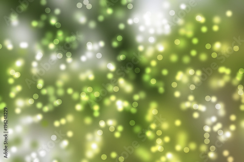 Shiny bokeh effect spring background. 
