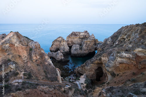 Lagos  Portugal on a cloudy day