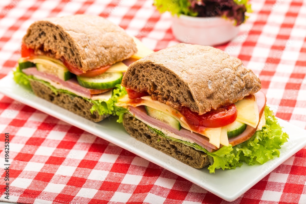 Sandwich. Sandwich.