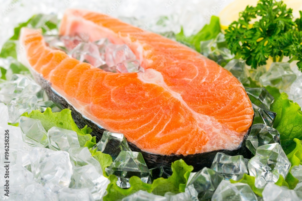 Salmon. Salmon.