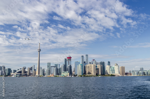 Skyline of Toronto in Ontario  Canada 
