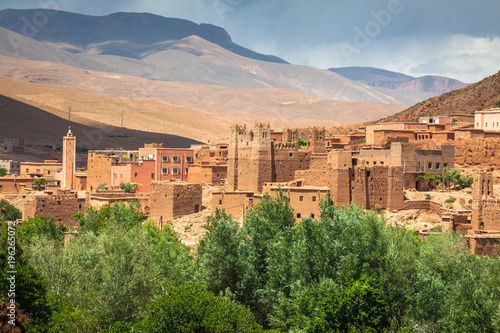 Town and oasis of Tinerhir  Morocco