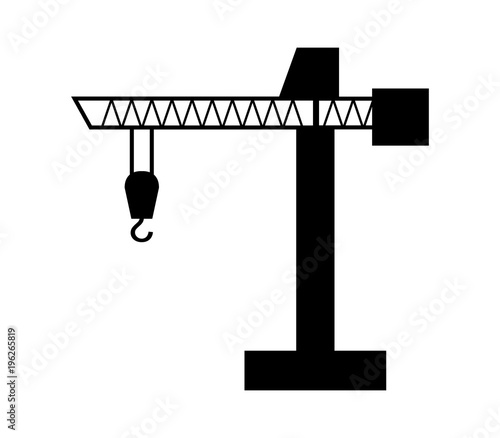 crane tower icon