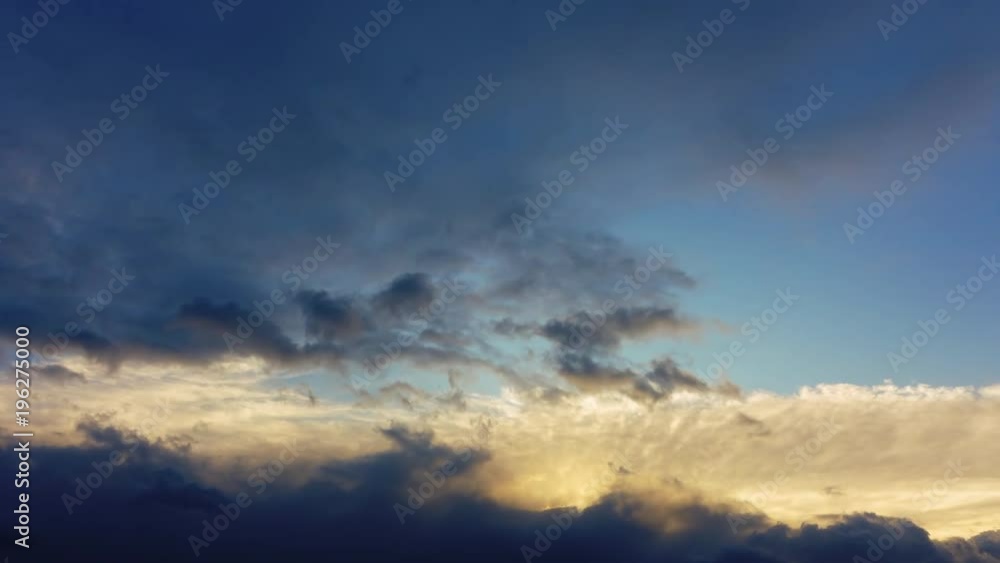 4k timelapse of majestic evening sky. High quality, not birds 4k timelapse of majestic evening sky. High quality, not birds
